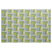 Lupine Painting - Originelle Blume Kunst Stoff (Fat Quarter (45,7 x 55,9 cm))