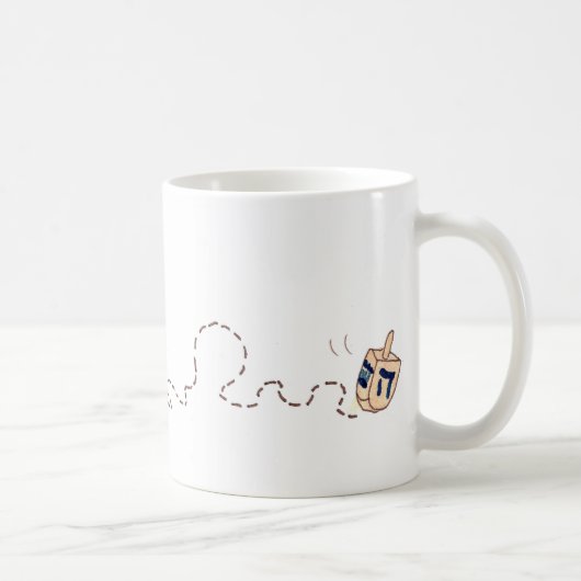 Lupine, welche die Dreidel Tasse jagt (Rechts)