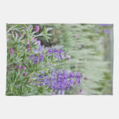 Lupine-Wildblumen-Tee-Tuch Geschirrtuch (Horizontal)