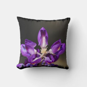 Lupine Wonder Black Edge Kissen