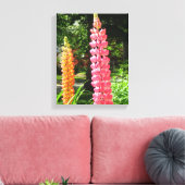 Lupinen im Hütte Garden - Martha's Vineyard Leinwanddruck (Insitu (Wohnzimmer))