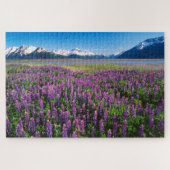 Lupinen in Bloom | Kenai Mountains, Alaska Puzzle (Horizontal)