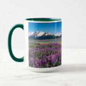 Lupinen in Bloom | Kenai Mountains, Alaska Tasse (Links)