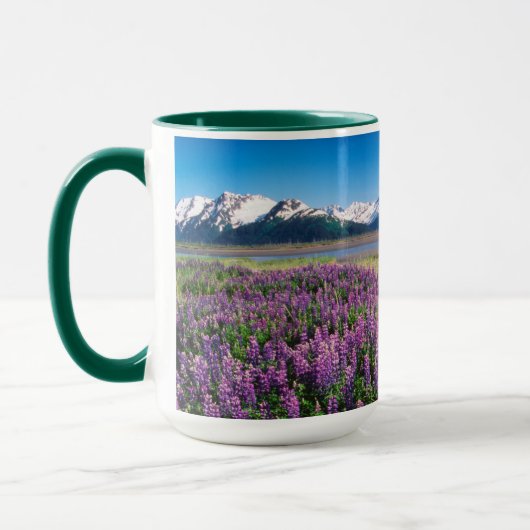 Lupinen in Bloom | Kenai Mountains, Alaska Tasse (Links)