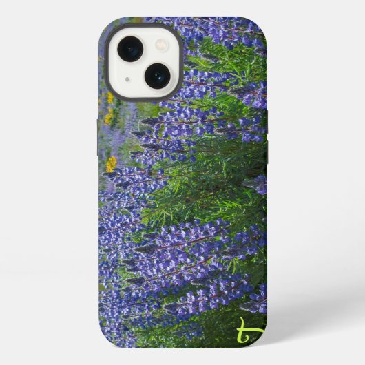 Lupinenblüte iPhone Hülle (Rückseite)