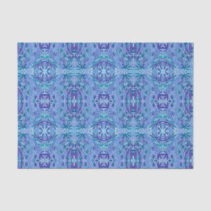 Lupinenblüten-Muster im Bohemian-Stil, arabeske Bl Seidenpapier