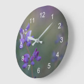 Lupinenfeld Große Wanduhr (Winkel)