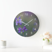 Lupinenfeld Große Wanduhr (Zuhause)