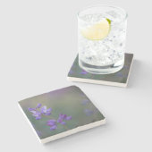 Lupinenfeld Steinuntersetzer (Seitenansicht)