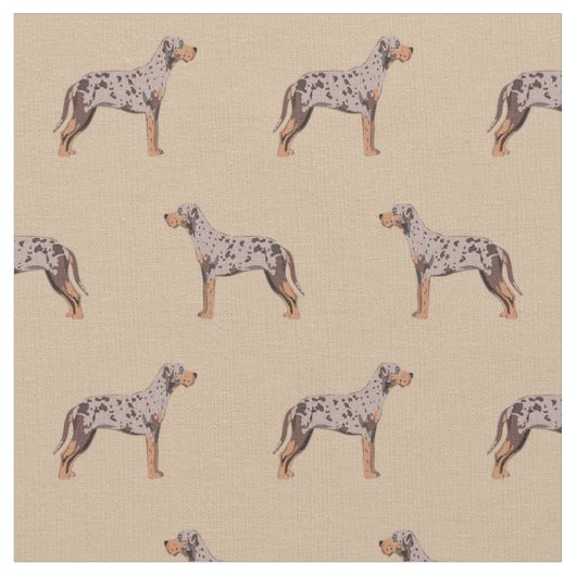 Lupisiana catahoula Leopardin Stoff (Nahaufnahme)
