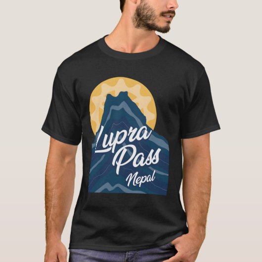 Lupra Pass - Nepal T-Shirt (Vorderseite)