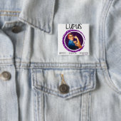 Lupus-Anwalt, erziehen, stützen sich Button (Beispiel)