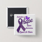 Lupus Awareness Button (Vorne & Hinten)