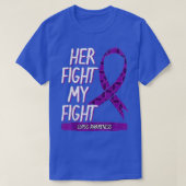 Lupus Awareness Fight SLE Lila Ribbon-Schmetterlin T-Shirt (Design vorne)
