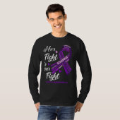 Lupus Awareness Ihr Kampf ist unser Kampf T-Shirt (Vorne ganz)