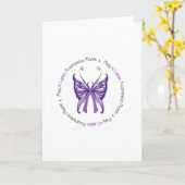 Lupus Awareness Karte (Gelbe Blume)