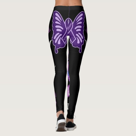 Lupus Awareness Leggings (Rückseite)