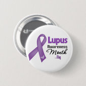 Lupus Awareness Montag Button (Vorne & Hinten)