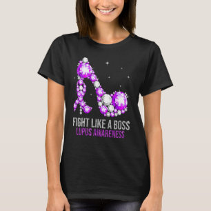 Lupus Awareness Montag Heels Frauen unterstützen R T-Shirt