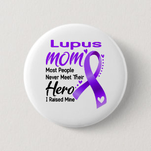 Lupus Awareness Month Ribbon Geschenke Button