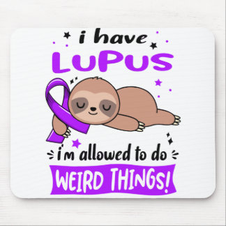 Lupus Awareness Month Ribbon Geschenke Mousepad