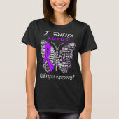 Lupus Awareness Month Ribbon Geschenke T-Shirt (Vorderseite)