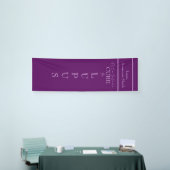 Lupus Awareness Month / Solid Lila Lilac Custom Banner (Messeveranstaltung)