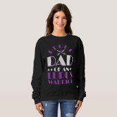 Lupus Awareness Proud Dad Of An Lupus Warrior 1 Sweatshirt (Vorne ganz)