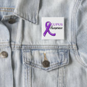 Lupus Awareness Ribbon Button (Beispiel)