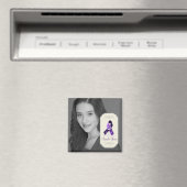 Lupus Awareness Ribbon Foto Keepake Magnet (In Situ (Geschirrspüler))