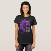Lupus Awareness Ribbon Mama Lupus Krieger T-Shirt (Vorne ganz)