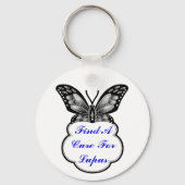 Lupus Awareness Schlüsselanhänger (Vorderseite)