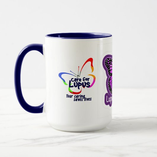 Lupus Awareness Tasse (Links)