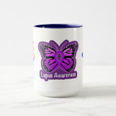 Lupus Awareness Tasse (Zentrum)