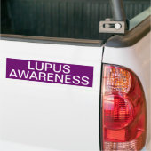 Lupus-Bewusstsein Autoaufkleber (Auf Lkw)