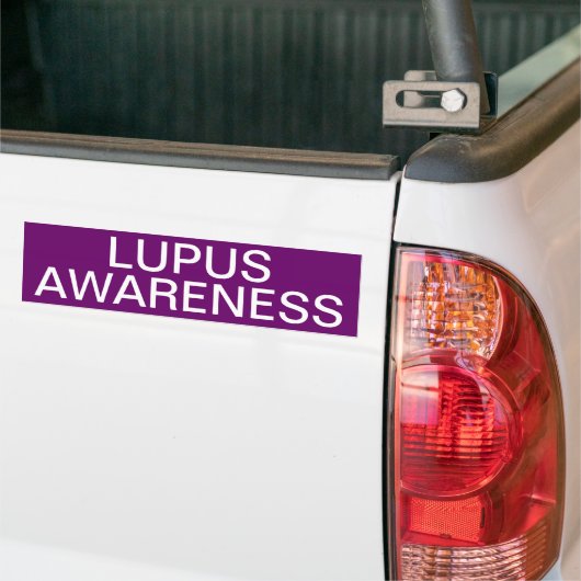 Lupus-Bewusstsein Autoaufkleber (Auf Lkw)