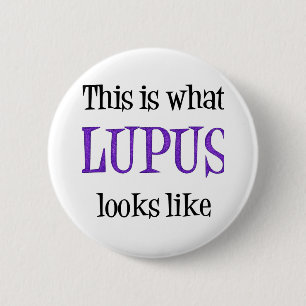 Lupus-Bewusstsein Button