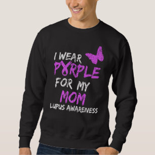 Lupus Bewusstsein, das ich für meine Mama Lila tra Sweatshirt