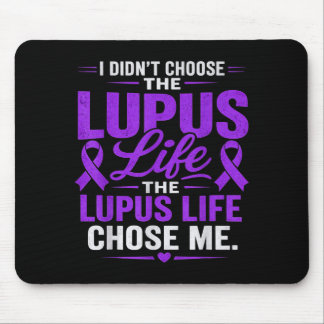 Lupus-Bewusstsein Habe nicht das Lupus-Leben gewäh Mousepad