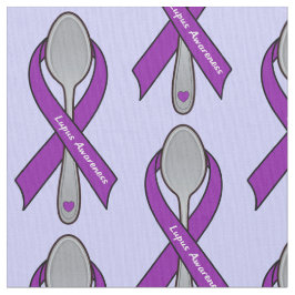 Lupus-Bewusstsein mit Löffeln für Energie Stoff