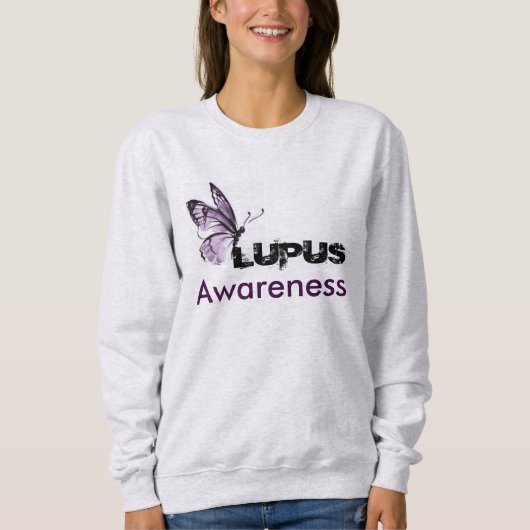 Lupus-Bewusstsein Sweatshirt (Vorderseite)