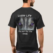 Lupus Bewusstsein T-Shirt (Rückseite)