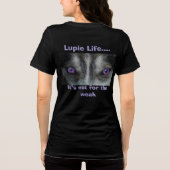 Lupus Bewusstsein T - Shirt (Rückseite)