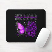 Lupus-Bewusstseins-Krieger Überlebender Lila Schme Mousepad (Mit Mouse)