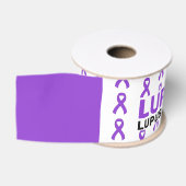 Lupus-Bewusstseins-Schleifenmuster Ripsband (Spule)