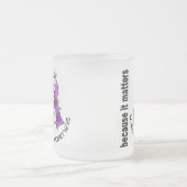 Lupus-Blumen-Band 3 Mattglastasse (Mittel)