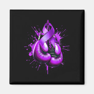 Lupus Boxhandschuh Lila Band-Aufklärungskampf W Magnet