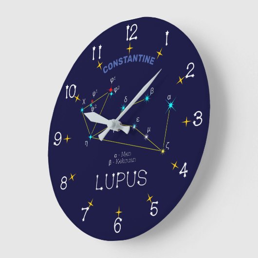 Lupus Große Wanduhr (Winkel)