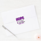 Lupus HOPE 1 Runder Aufkleber (Umschlag)