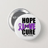 Lupus Hope Liebe Cure Button (Vorne & Hinten)